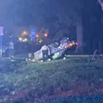 Chainsaw attack leads to 2-county high-speed chase, crash, arrest