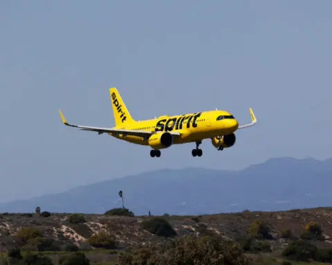 Spirit Airlines shares plunge on bankruptcy speculation