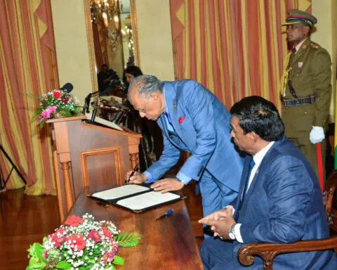 Mauritius opposition leader Ramgoolam sworn in as PM after election rout