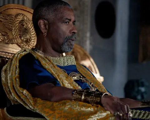 Denzel Washington says he had a same-sex kiss in ‘Gladiator II’ that got cut