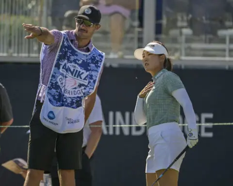 Charley Hull is fresh off a win and tied for the lead on LPGA. Nelly Korda is 2 behind