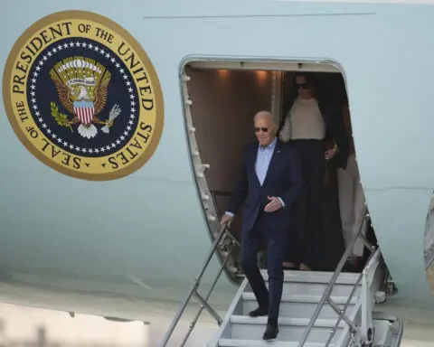 Biden arrives in Peru for international summit and meeting with Xi as world leaders brace for Trump