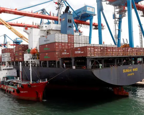 Indonesia's exports, imports beat forecasts, trade surplus less than expected