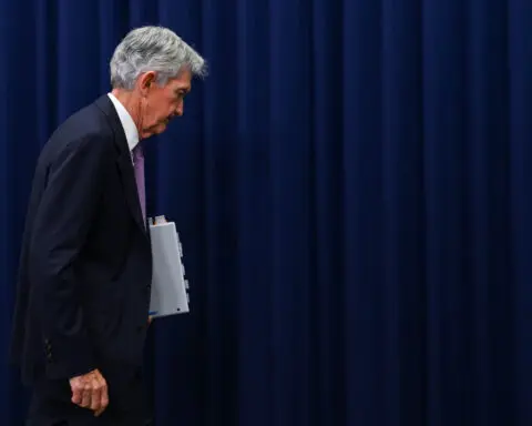 Fed's Powell declines to say if he would remain after chair term expires