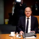 Germany's Scholz wants fractured parliament to act to shield top court from extremists