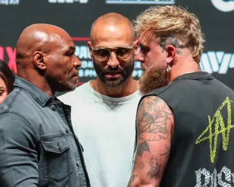 Jake Paul and Mike Tyson face off in a boxing event unlike any other