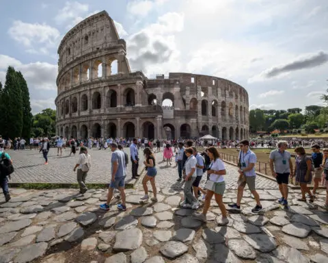 ‘We are not Disneyland’: Outrage in Rome over Airbnb ‘gladiator’ battles at the Colosseum