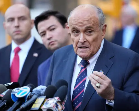 Rudy Giuliani turns over his 1980 Mercedes-Benz convertible, luxury watch collection and a diamond ring to women he defamed