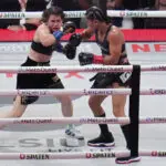 Katie Taylor beats Amanda Serrano again in another slugfest with a disputed decision