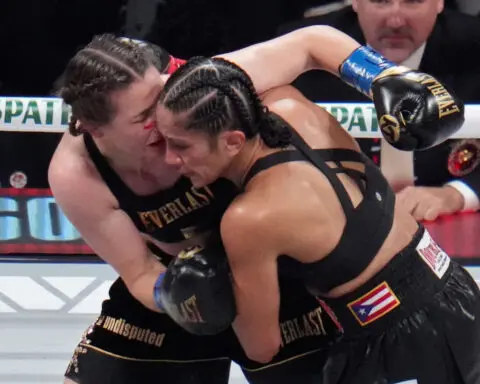 Katie Taylor booed as she controversially beats Amanda Serrano to retain undisputed world light-welterweight champion status