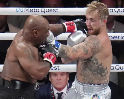 Jake Paul, 27, beats 58-year-old Mike Tyson as the hits don't match the hype