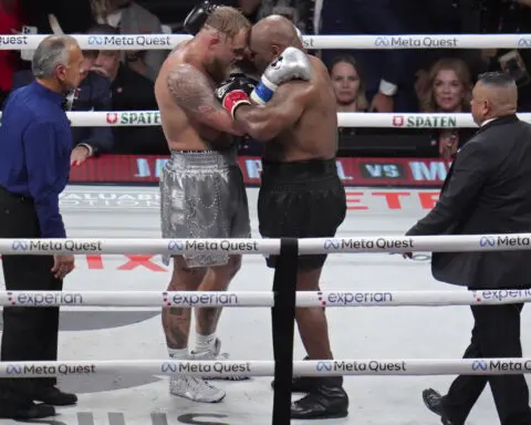 Jake Paul believes he can fight for a title, but Mike Tyson might be done in the ring at 58