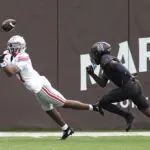 Ohio State receiver Carnell Tate scores 2 touchdowns in his Chicago homecoming