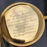 A gold pocket watch given to the captain who rescued Titanic survivors sells for record price