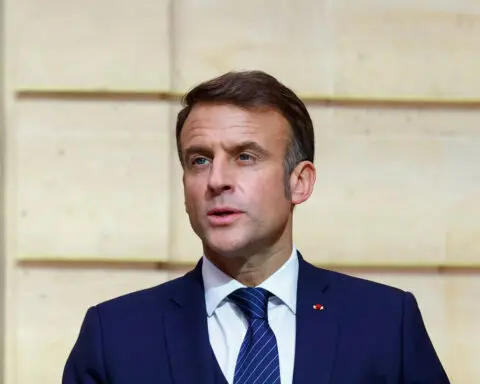 France's Macron says strikes on Ukraine show Putin does not want peace