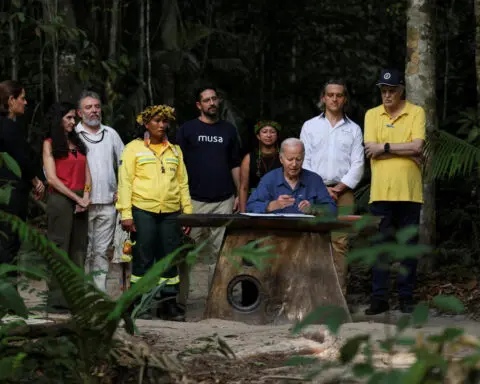 Biden visits Amazon rainforest en route to G20 summit in Rio