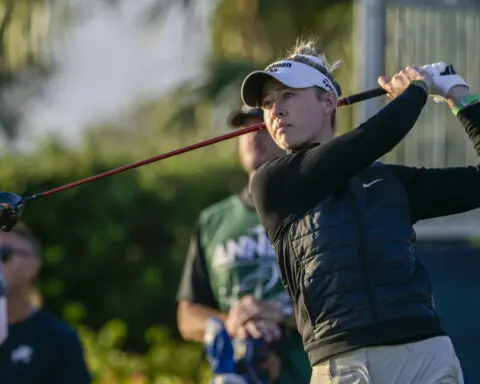 Nelly Korda rallies in Florida for her seventh LPGA win of the year