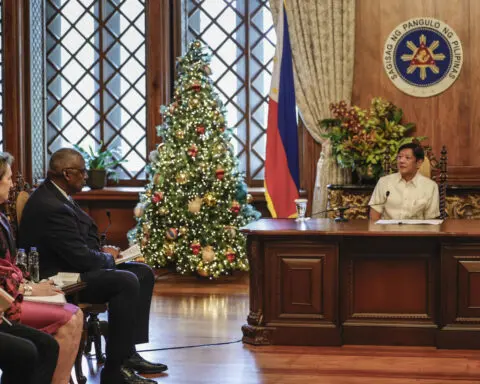 US and Philippines sign a pact to secure shared military intelligence and weapons technology