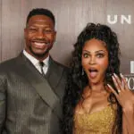 Jonathan Majors and Meagan Good are engaged