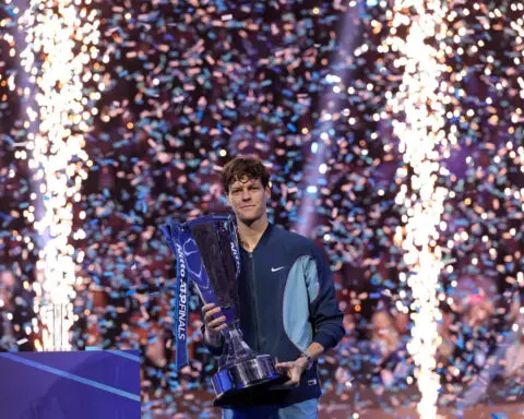 World No. 1 Jannik Sinner caps stellar year with ATP Finals victory over Taylor Fritz