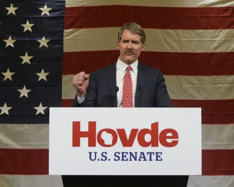 Wisconsin Republican Eric Hovde concedes defeat to Democrat Tammy Baldwin in US Senate race