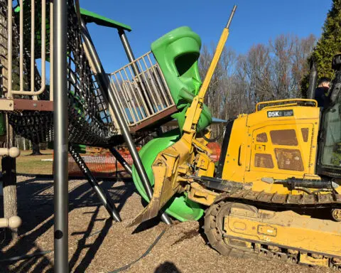 Suspects sought in Cecil County after bulldozer used in destruction of playground