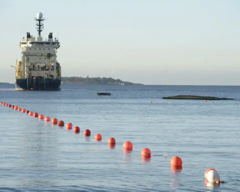 Two undersea cables in Baltic Sea disrupted, sparking warnings of possible ‘hybrid warfare’