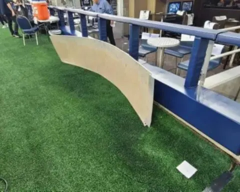 Piece of metal and debris fall from roof at AT&T Stadium before Cowboys-Texans game