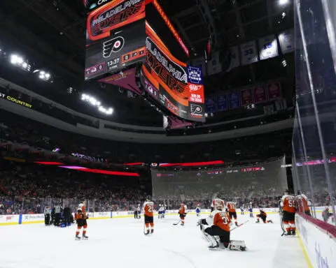 NHL referee Mitch Dunning communicative, can move extremities following violent collision