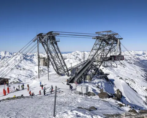 Eight injured after cable car crashes at Europe’s highest ski resort