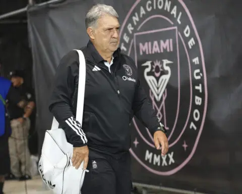 Gerardo 'Tata' Martino stepping down as coach of Lionel Messi's Inter Miami, AP source says