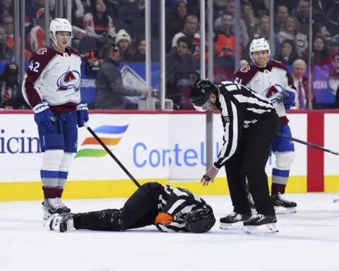 NHL referee Mitch Dunning is home and expects to make a full recovery, league says