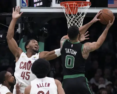 Celtics hand Cavaliers first loss of season, winning 120-117 to end Cleveland's 15-game win streak