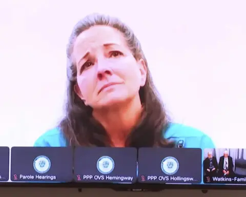 Susan Smith is denied parole 30 years after drowning 2 sons by rolling car into South Carolina lake