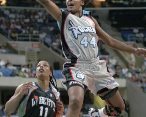 Cleveland to bid for WNBA team. City has strong history with women's hoops, Rockers once in league