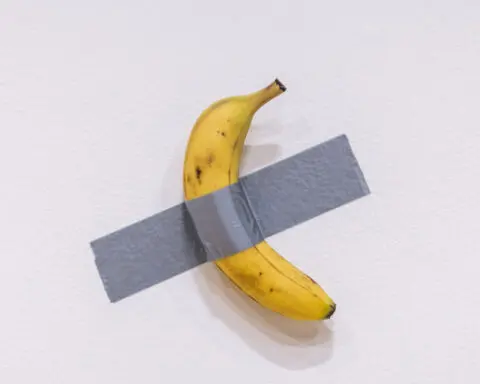 Duct-taped banana sells for $6.2 million at art auction