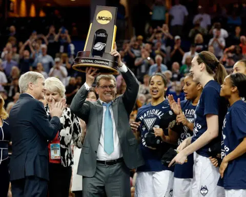 UConn’s Geno Auriemma sets all-time college basketball wins record