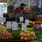 Sri Lanka's inflation rate drops to minus 0.7% in October