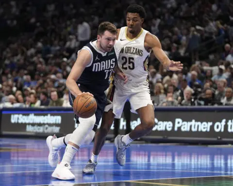 Mavs star Luka Doncic has a right wrist sprain and will be re-evaluated in a week