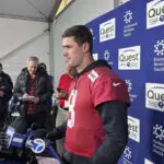 QB Daniel Jones disagrees with the Giants' decision to bench him and says he wants to play