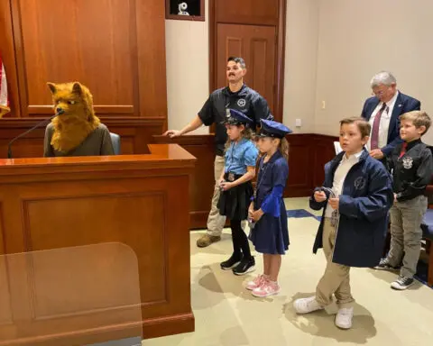 'The Trial of the Big Bad Wolf': Elementary students hold mock trial