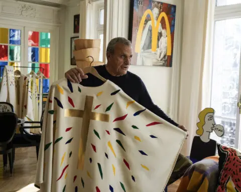 Fashion designer describes invitation to work on Notre Dame cathedral's reopening as 'a calling'