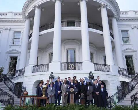 President Biden welcomes 2024 NBA champion Boston Celtics to White House