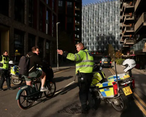 London police carry out controlled explosion near U.S. embassy