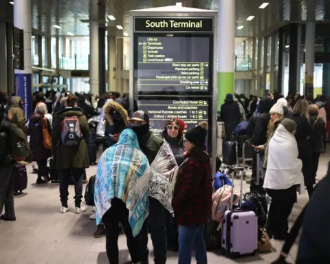 Explosives disposal team sent to London’s Gatwick Airport as terminal evacuated over item in luggage