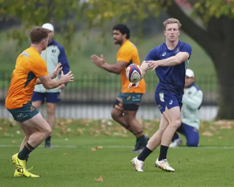 Wing 'wizard' Harry Potter to play for Australia's rugby team. He knows the puns are coming