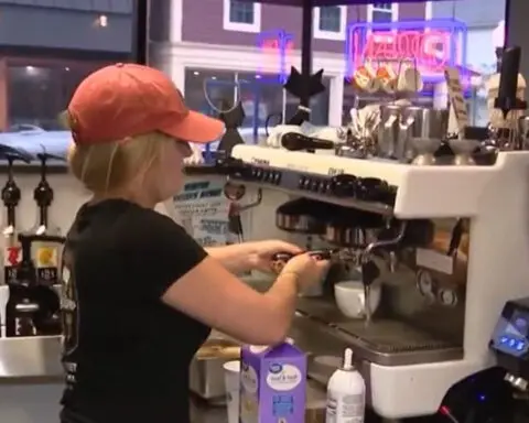 Coffee shop goes viral for offering free coffee to dancing customers