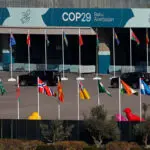 Russia's claim of emissions in annexed Ukraine regions draws protests at COP29