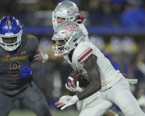 Jai'Den Thomas leads No. 23 UNLV to a 27-16 victory over San Jose State