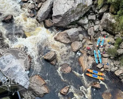 Kayaker’s leg amputated in 20-hour ordeal trapped between rocks on Australia river